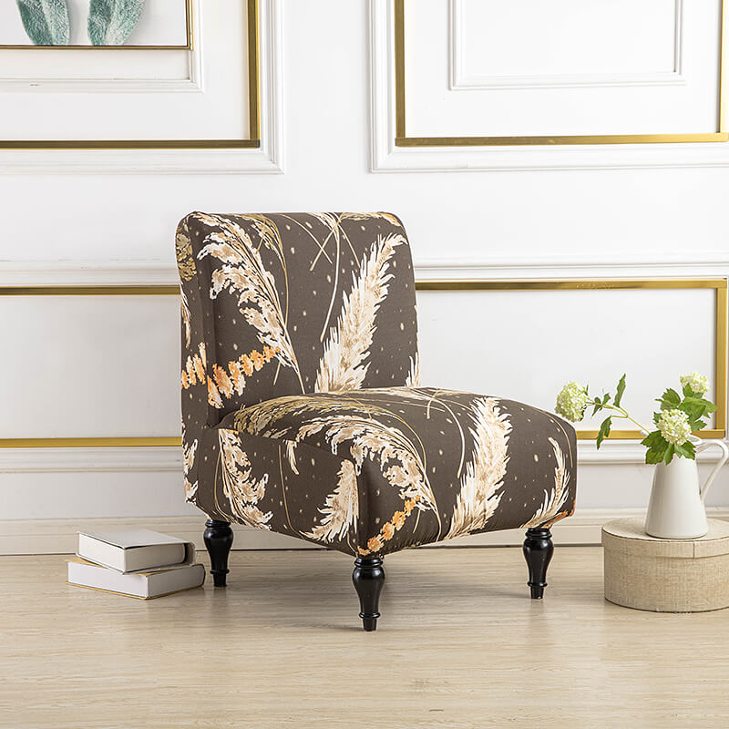 Crfatop Oversized Accent Chair Covers with No Arms