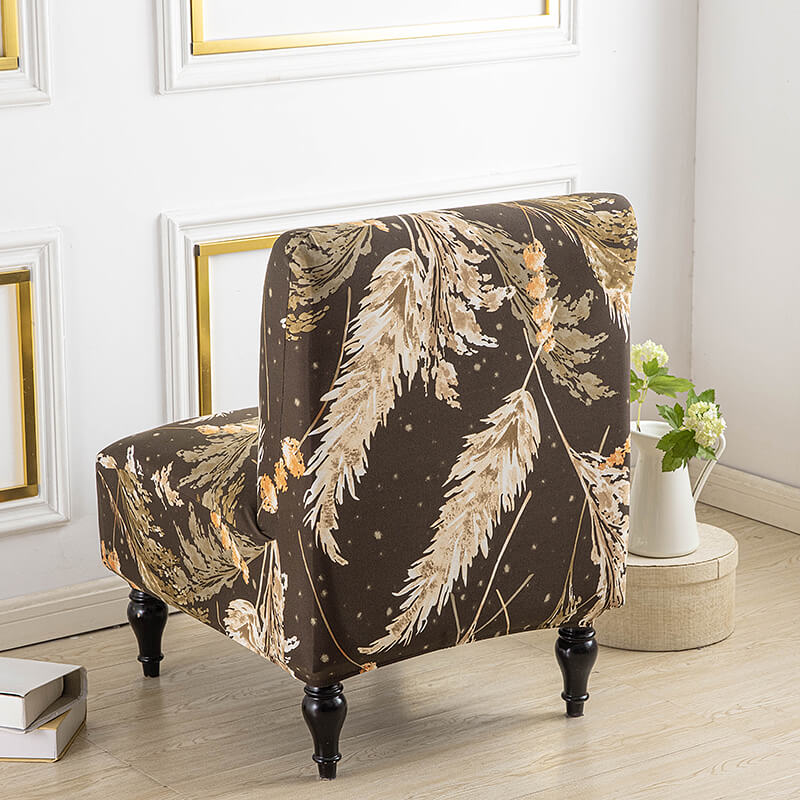 Crfatop Oversized Accent Chair Covers with No Arms
