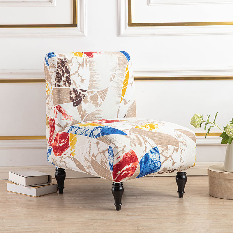 Crfatop Oversized Accent Chair Covers with No Arms