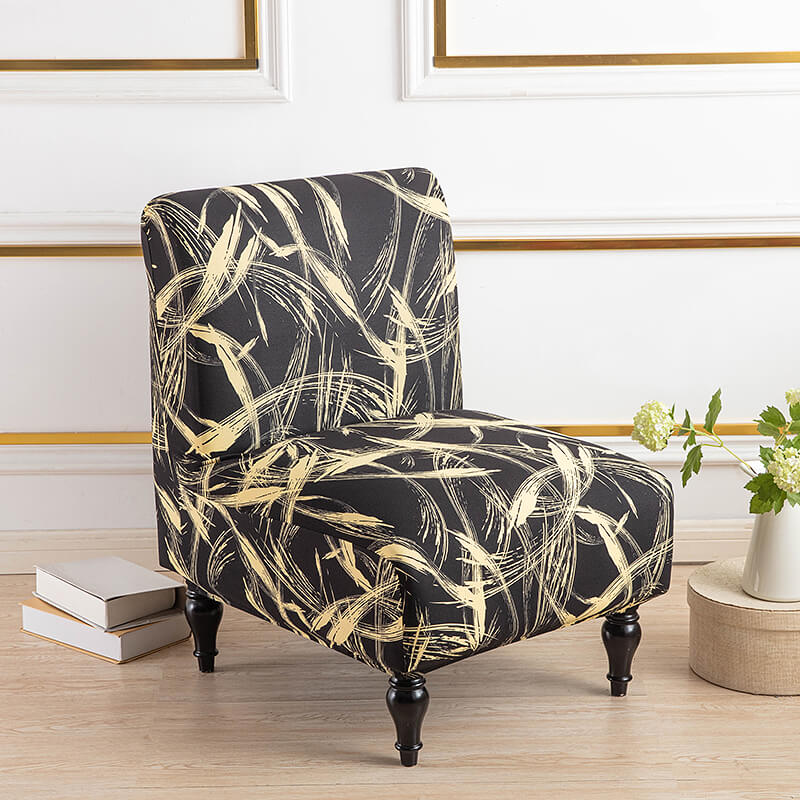 Crfatop Oversized Accent Chair Covers with No Arms