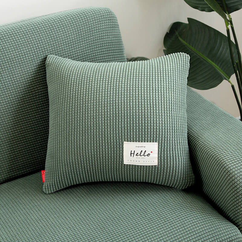 Crfatop Soft Couch Covers with Arms Thicked Waterproof Sofa Slipcover