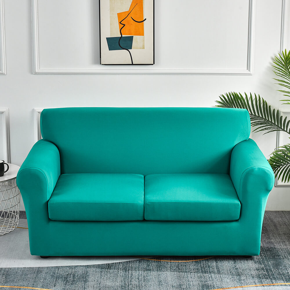 Crfatop Stretch Sofa Slipcovers with Separate Cushion Covers