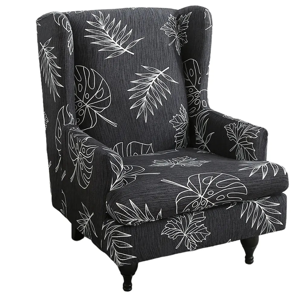2 Pcs Oversized Wingback Cover Washable Armchair Sofa Slipcover Top Level Crfatop %sku%