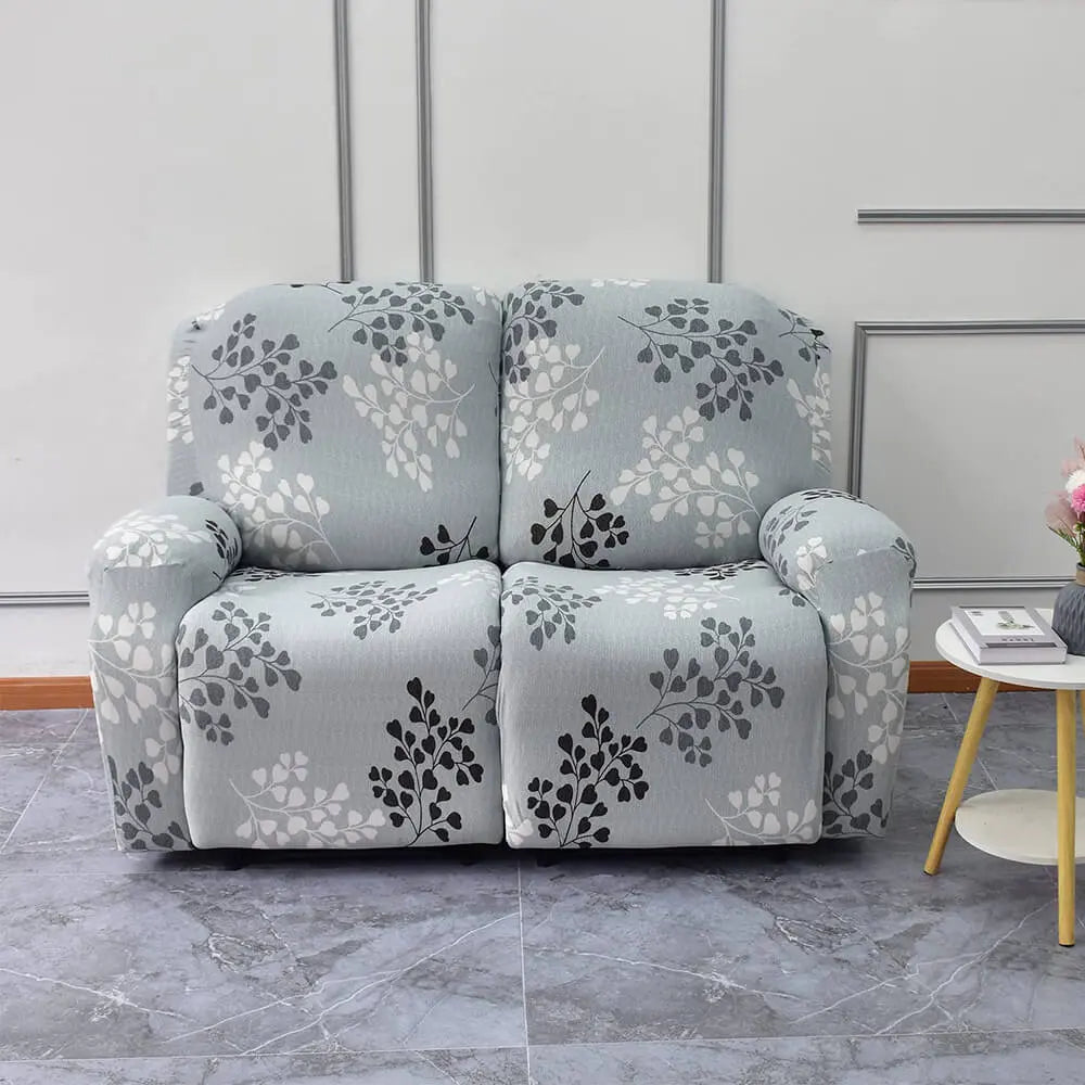6-Piece Reclining Sofa Cover Non Slip Recliner Loveseat Slipcover Crfatop %sku%