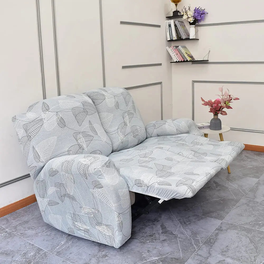 6-Piece Reclining Sofa Cover Non Slip Recliner Loveseat Slipcover Crfatop %sku%