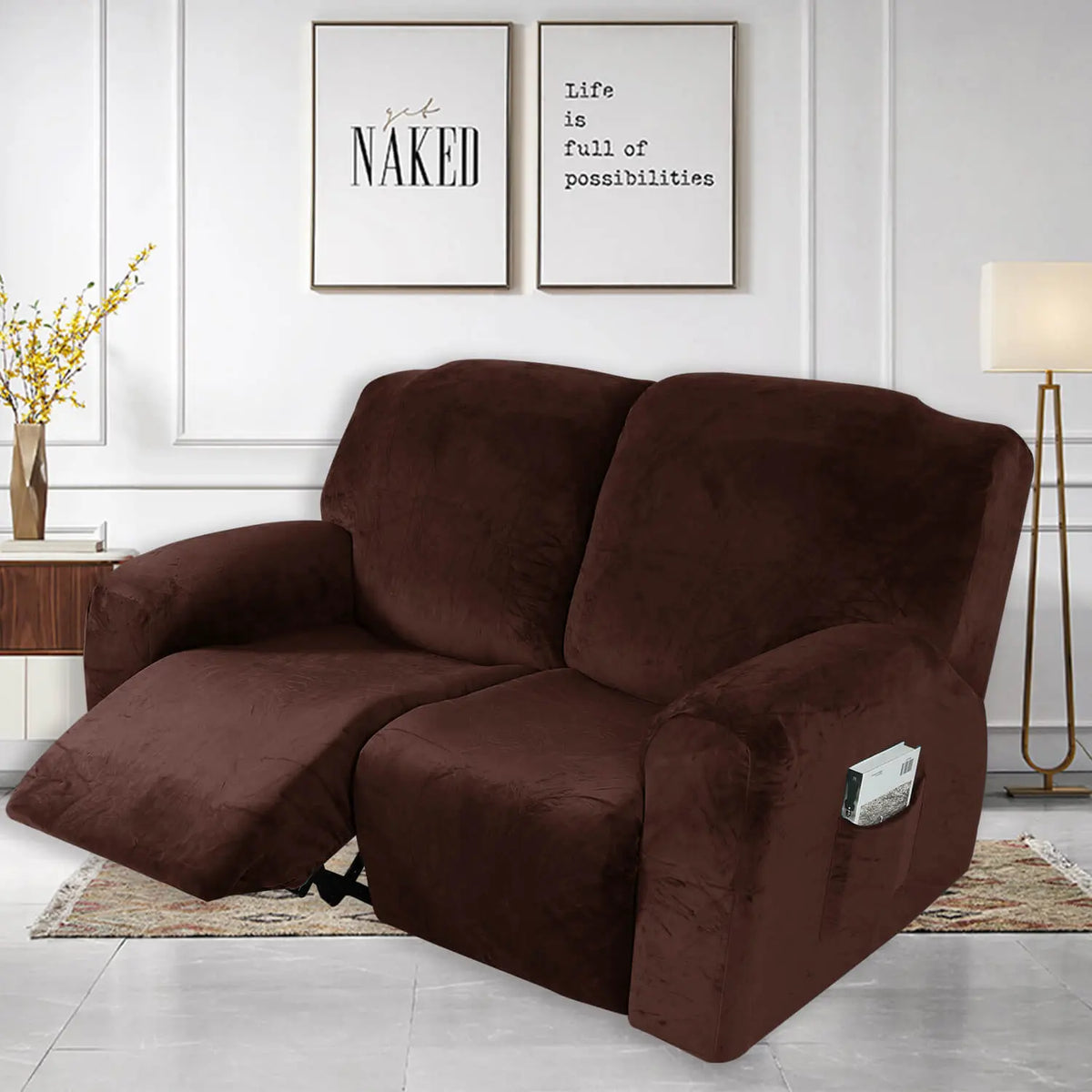6-piece High Quality Reclining Couch Covers Crfatop %sku%