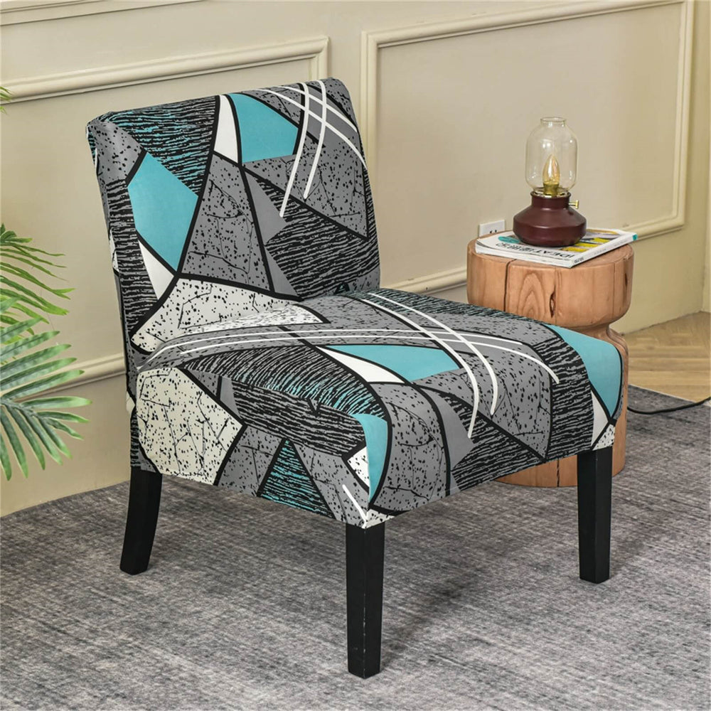 Crfatop Armless Accent Chair Slipcover Removable 2 Pieces Oversized Dining Chair Cover Crfatop %sku%