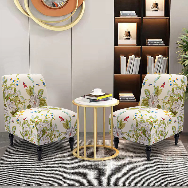 Armless Chair Slipcover Removable Armless Accent Chair Covers Washable Chair Slipcovers Crfatop %sku%