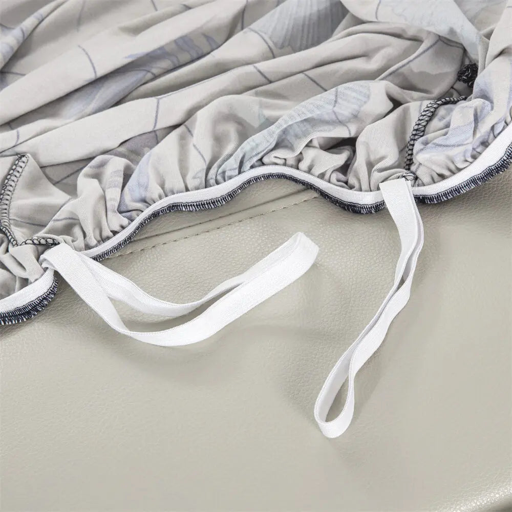 CRFATOP Stretch Recliner Slipcover Printed 4-Piece 1 Seat Recliner Chair Slipcover Furniture Protector Crfatop %sku%