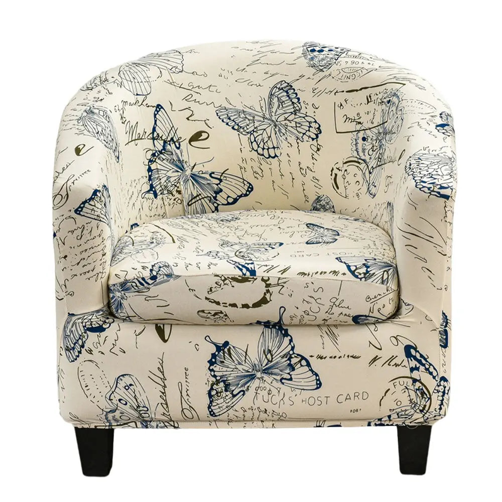 Chic Barrel Chair Slipcover Modern Style Armchair Tub Chair Club Chair Cover Crfatop %sku%
