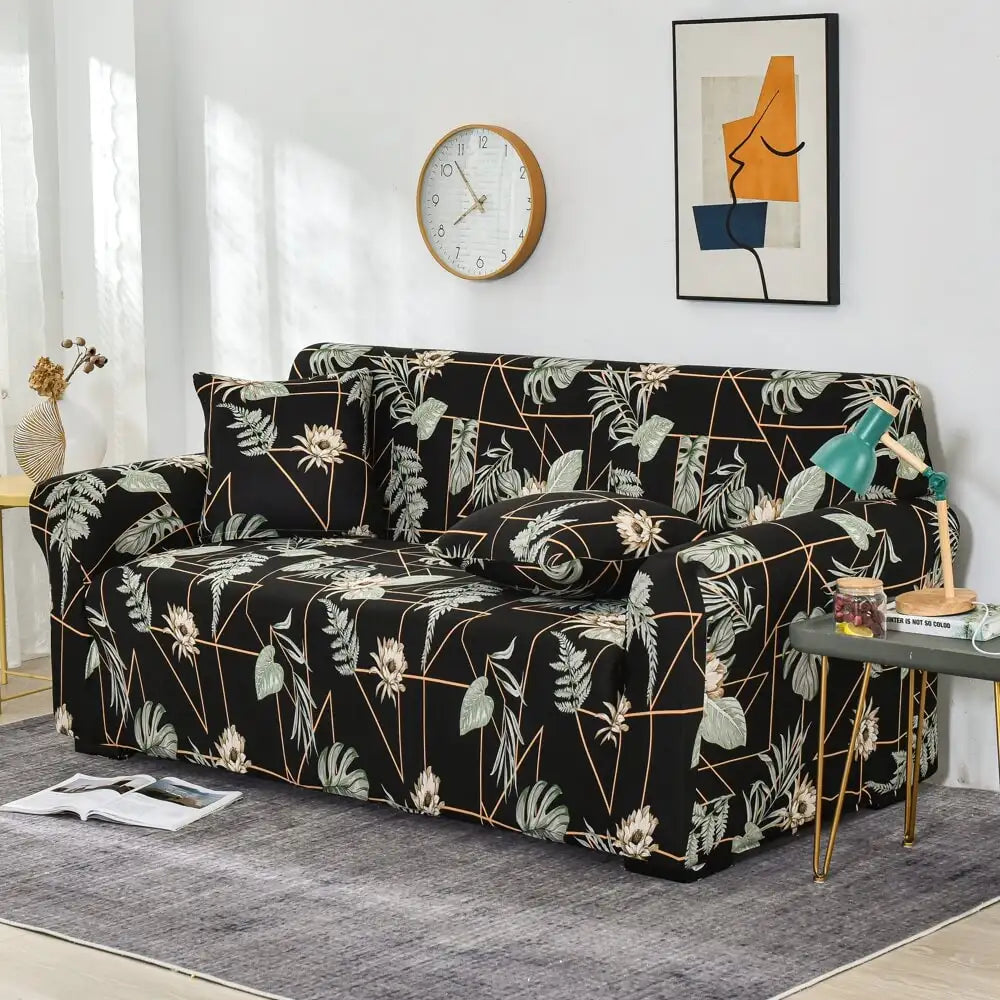 Floral Sofaprint Couch Slipcover Stretch Country Style Sofa Cover for Living Room Crfatop %sku%