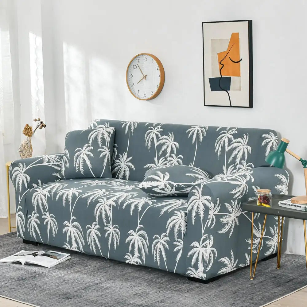 Floral Sofaprint Couch Slipcover Stretch Country Style Sofa Cover for Living Room Crfatop %sku%