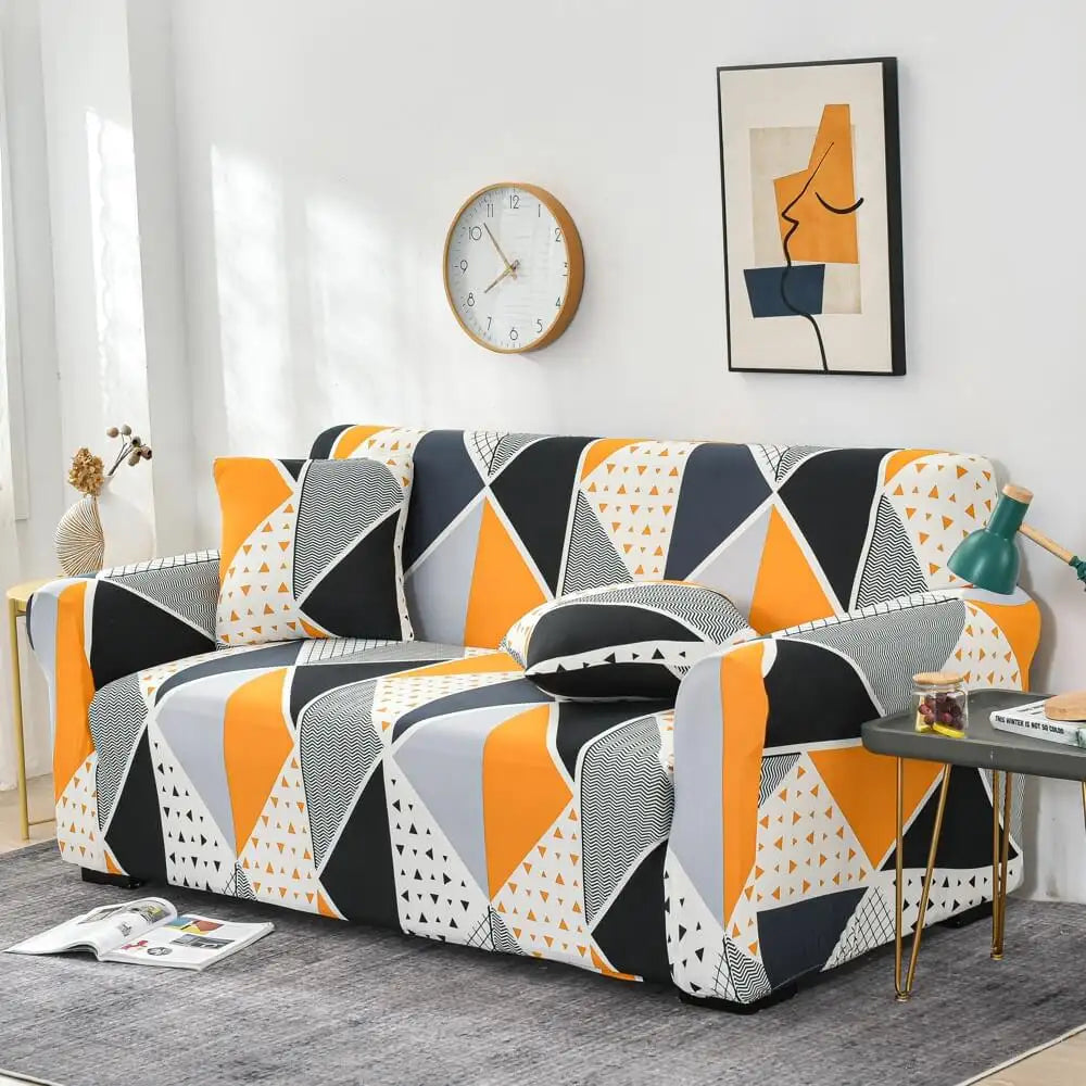 Floral Sofaprint Couch Slipcover Stretch Country Style Sofa Cover for Living Room Crfatop %sku%