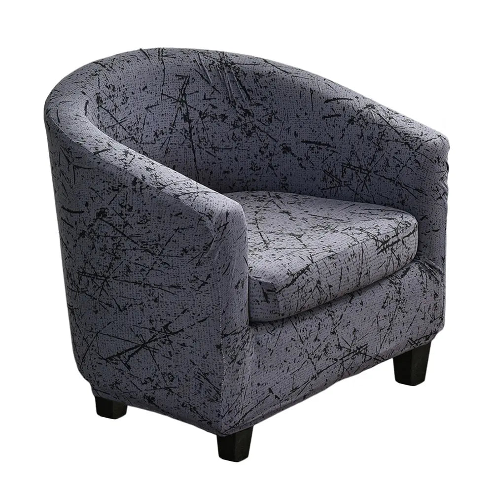 Gray Club Chair Slipcover One-size Stretch Furniture Protector for Living Room Arm Chair Cover Couch Cover Crfatop %sku%