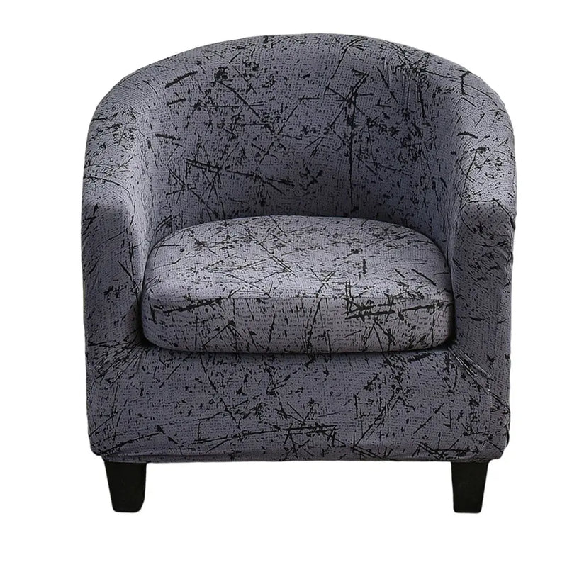 Gray Club Chair Slipcover One-size Stretch Furniture Protector for Living Room Arm Chair Cover Couch Cover Crfatop %sku%