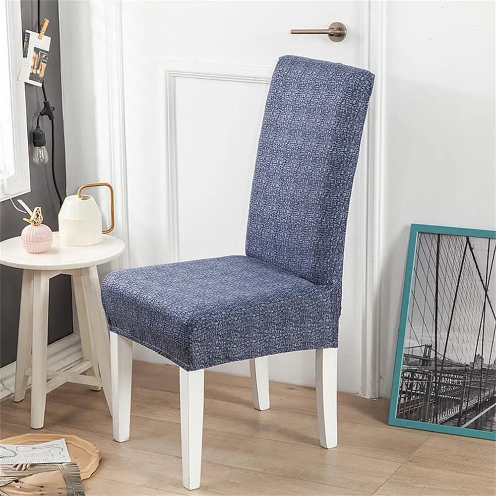 High Back Chair Slipcovers Stretchy Dining Chair Cover with Seat