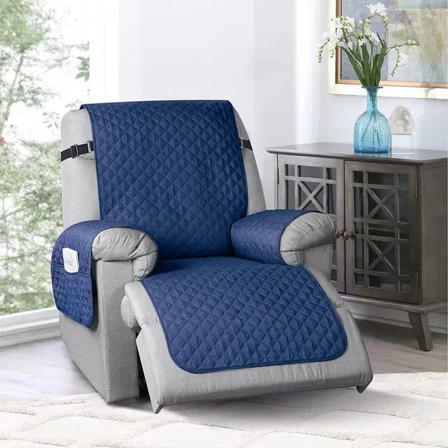 Quilted Recliner Covers for Recliner Chair with Pocket Crfatop %sku%