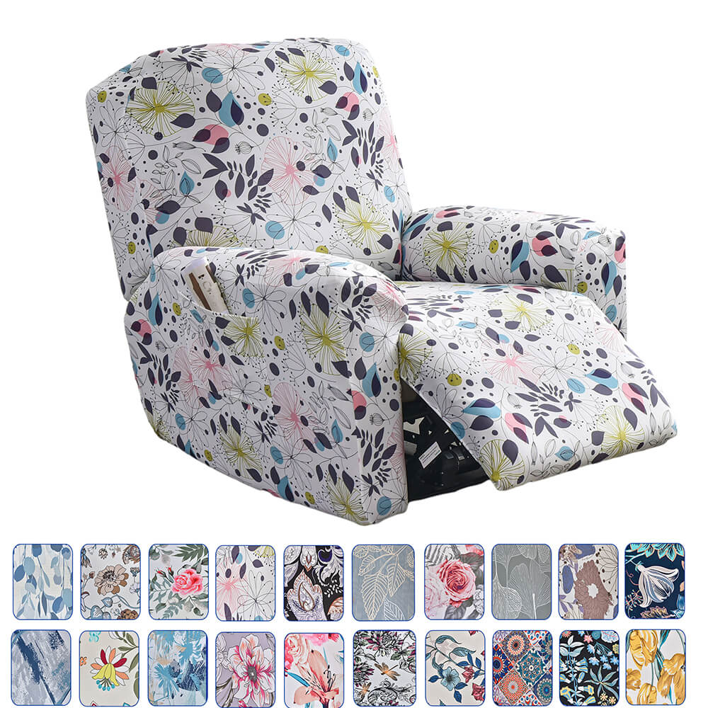 Trendy Recliner Slipcover Printing Armchair Sofa Cover Strethy Lazy Boy Slipcover Crfatop %sku%