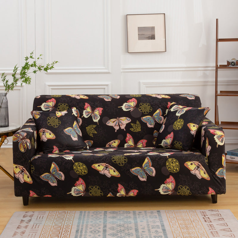 Butterfly Printing Slipcover for Loveseat Chic Washable Sofa Cover Top Level Crfatop %sku%