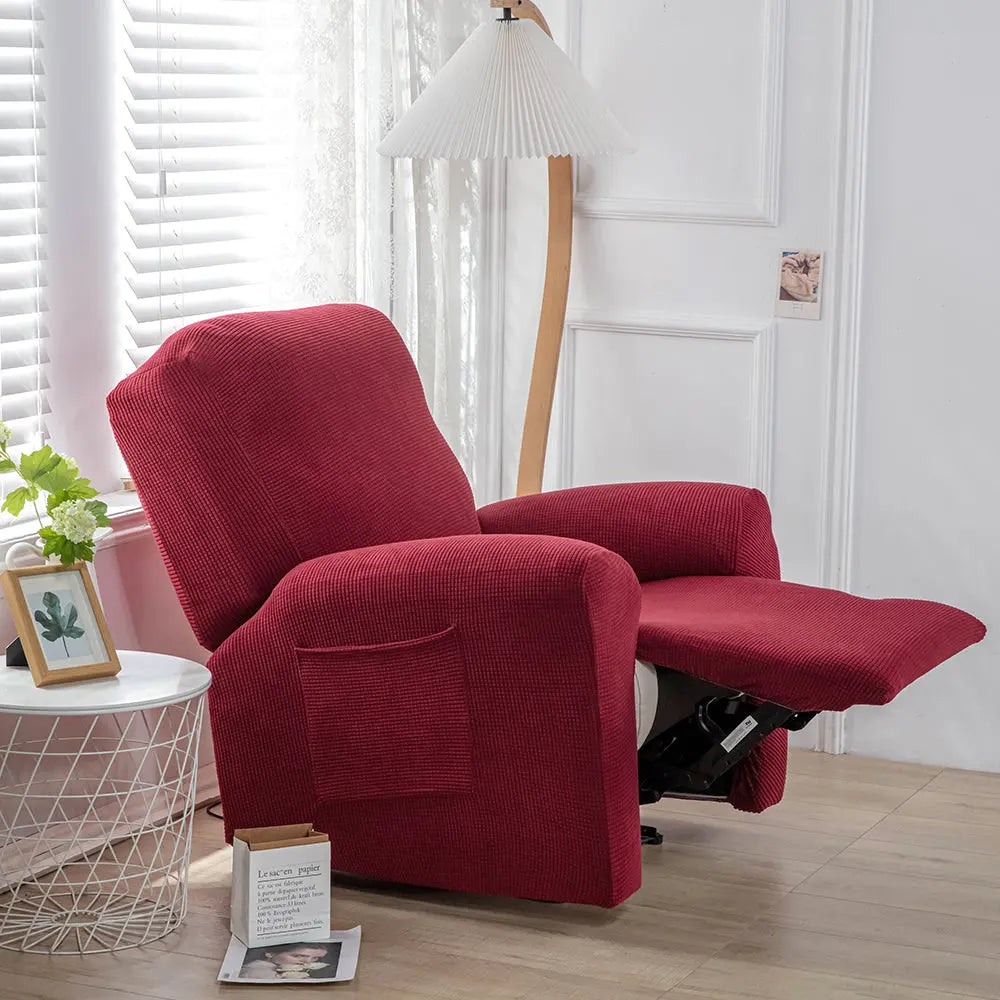 Red recliner slipcover