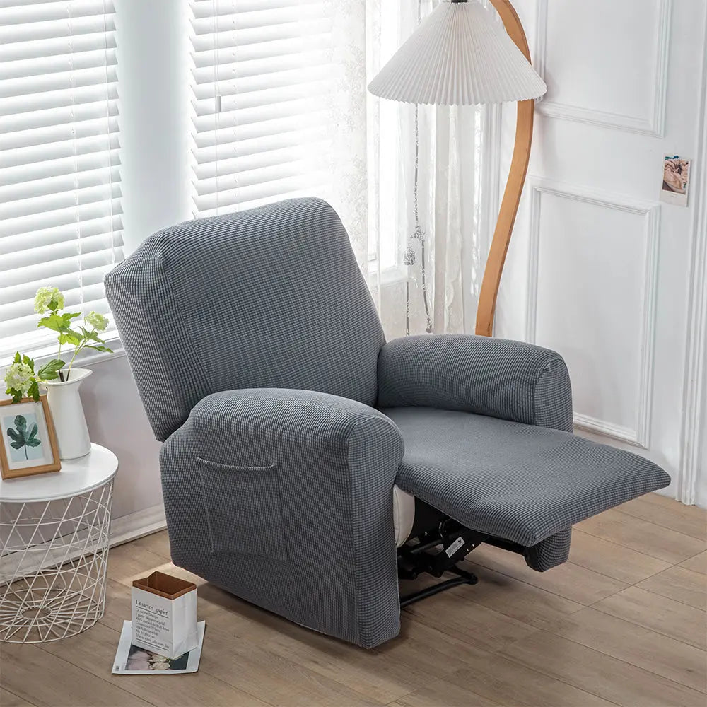 Grey Recliner Chair Cover