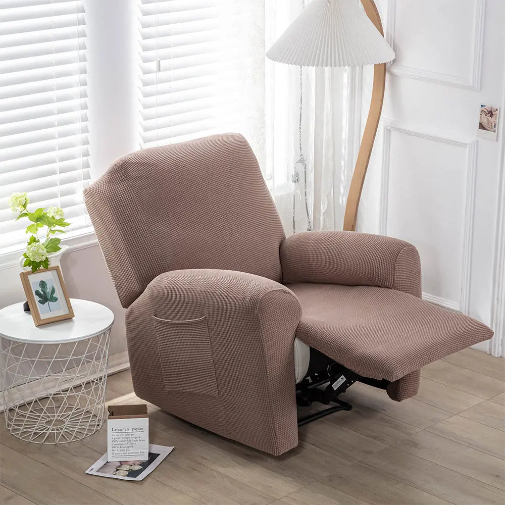 Light Coffee slipcover for lazy boy recliner