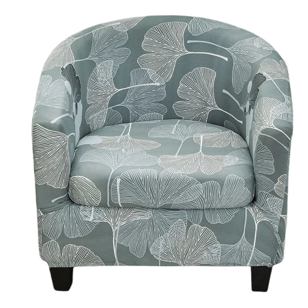 Stretch 2 Pics Floral Printing Tub Chair Slipcovers Club Chair Slipcover Armchair Covers Crfatop %sku%