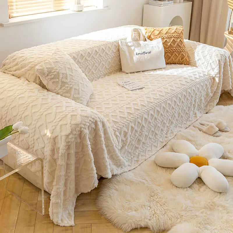 Soft Throws Blankets Sofa Slipcovers Couch Cover Fits Any Size Sofa