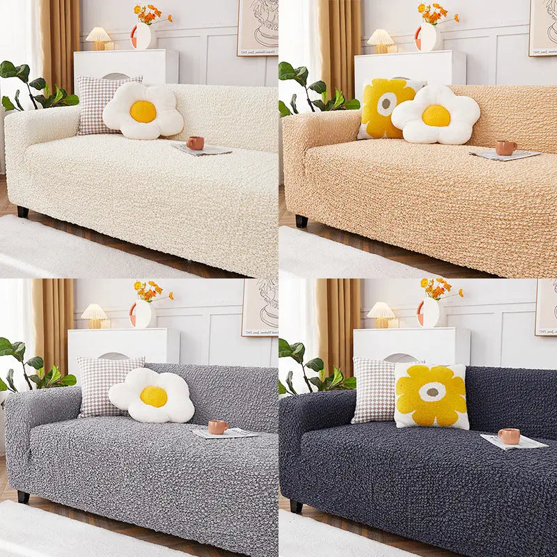Fitted Sofa Couch Cover High Quality Seersucker Furniture
