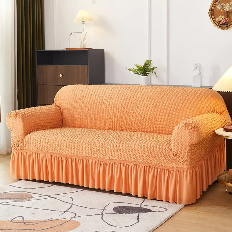 Crfatop Soft Armchair Sofa Slipcover L-Orange