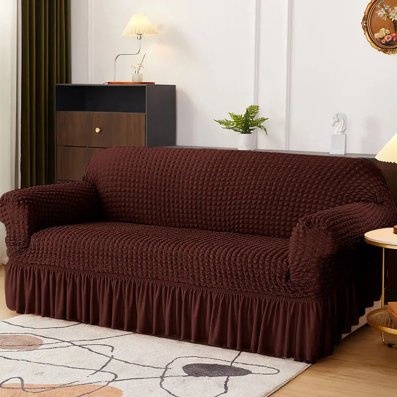 Crfatop Soft Armchair Sofa Slipcover L-Coffee