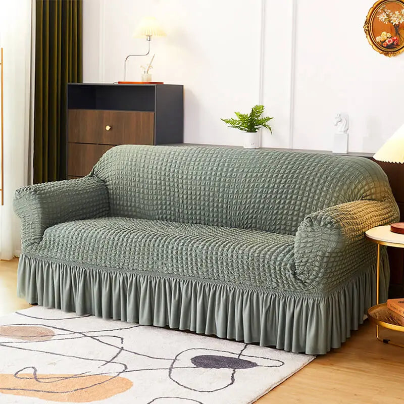 Crfatop Soft Armchair Sofa Slipcover L-Green