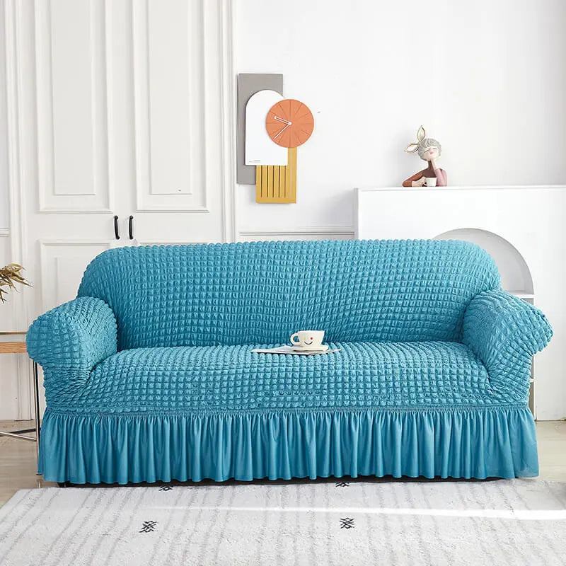 Crfatop Soft Armchair Sofa Slipcover L-Blue