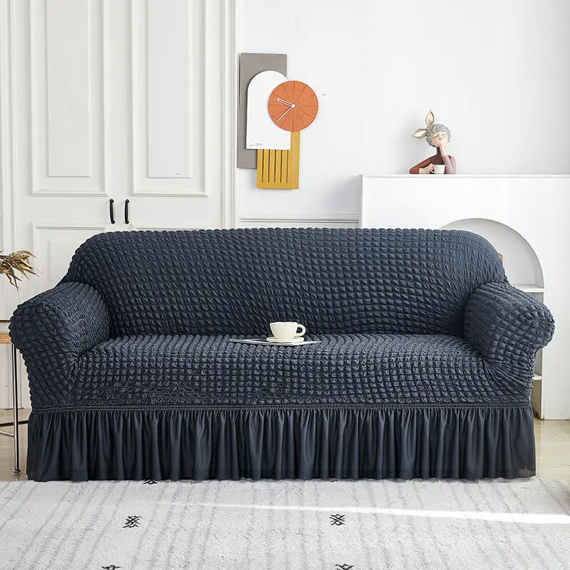 Crfatop Soft Armchair Sofa Slipcover L-Dark-Grey