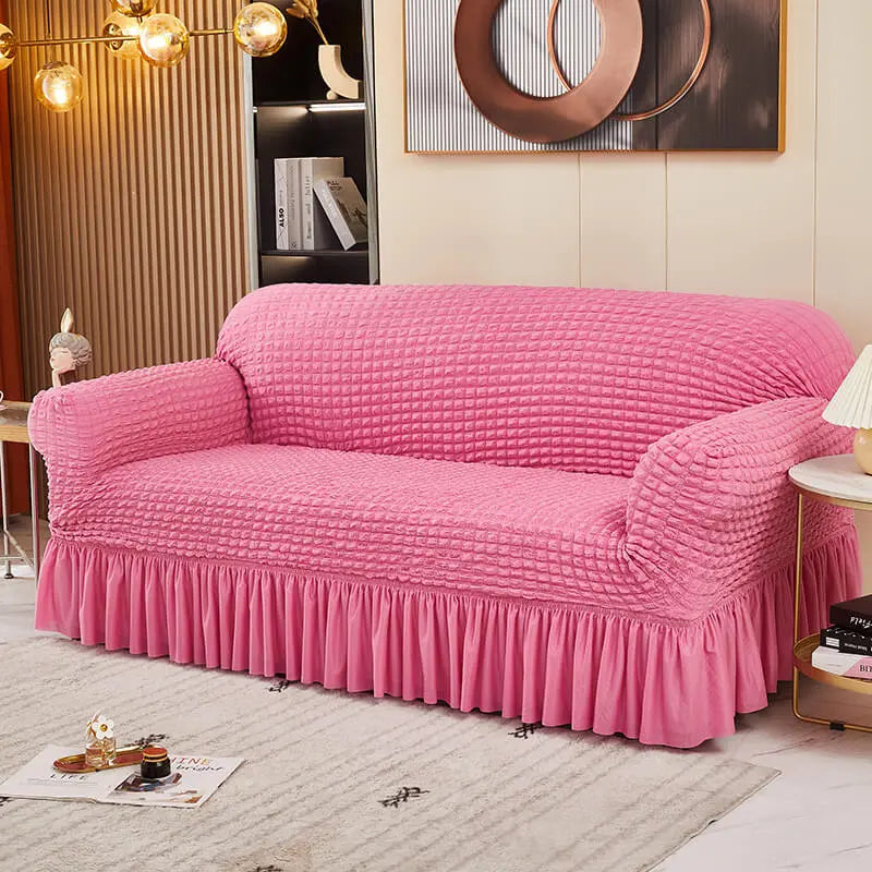 Crfatop Soft Armchair Sofa Slipcover L-Red