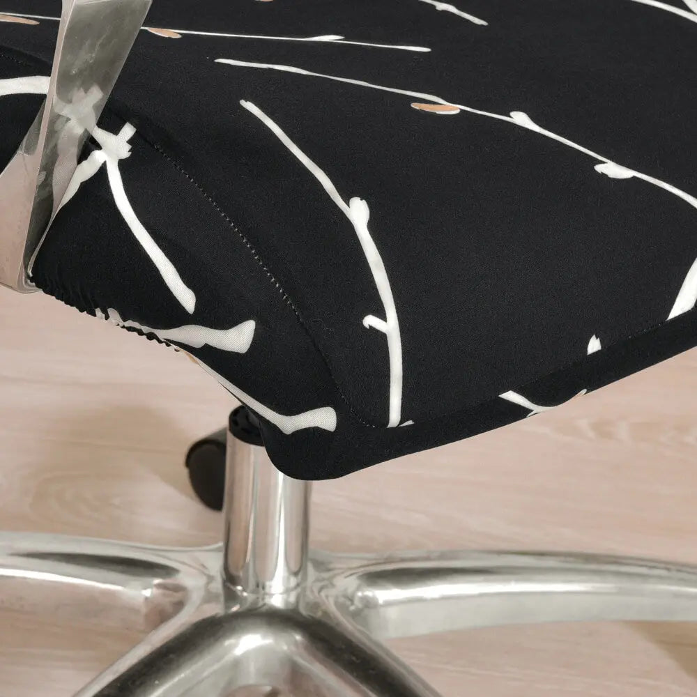 Crfatop Stretch Office Chair Cover with Zipper