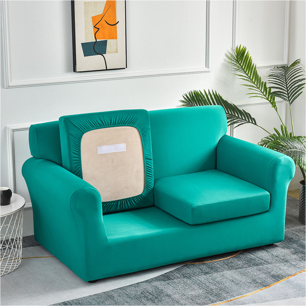  Sofa Cover Single seat Cushion Couch Lounge Cover Kids Sofa  Covers Stretch Sofa Cover Set Furniture Covers for Moving, Couch Sofa  Slipcover T Cushion Light Coffee : Home & Kitchen
