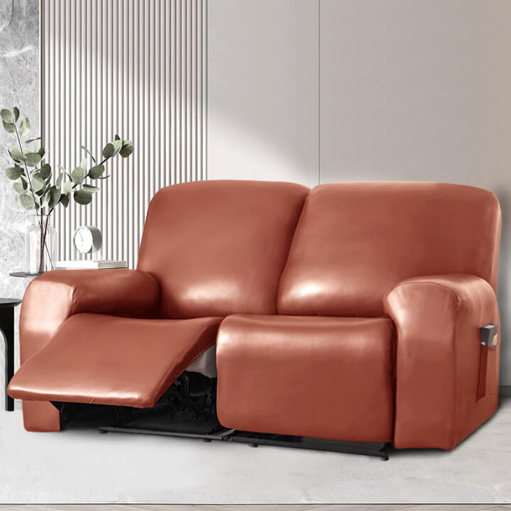 Leather Slipcovers For Reclining Sofa And Loveseat Recliner Sofa