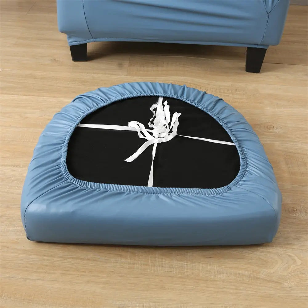 2 Pcs/Set Tub Chair Cover Waterproof Round Sofa Slipcover Furniture Protector with Arm Crfatop %sku%