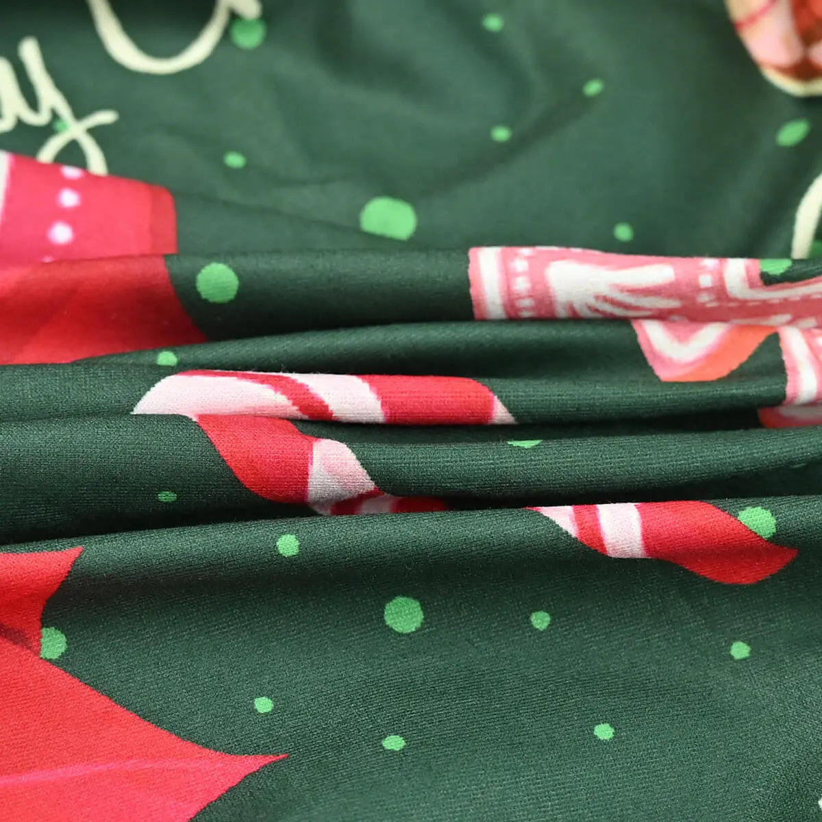 4 Pcs Christmas Pattern Recliner Cover Reclining Loveseat Cover Crfatop %sku%