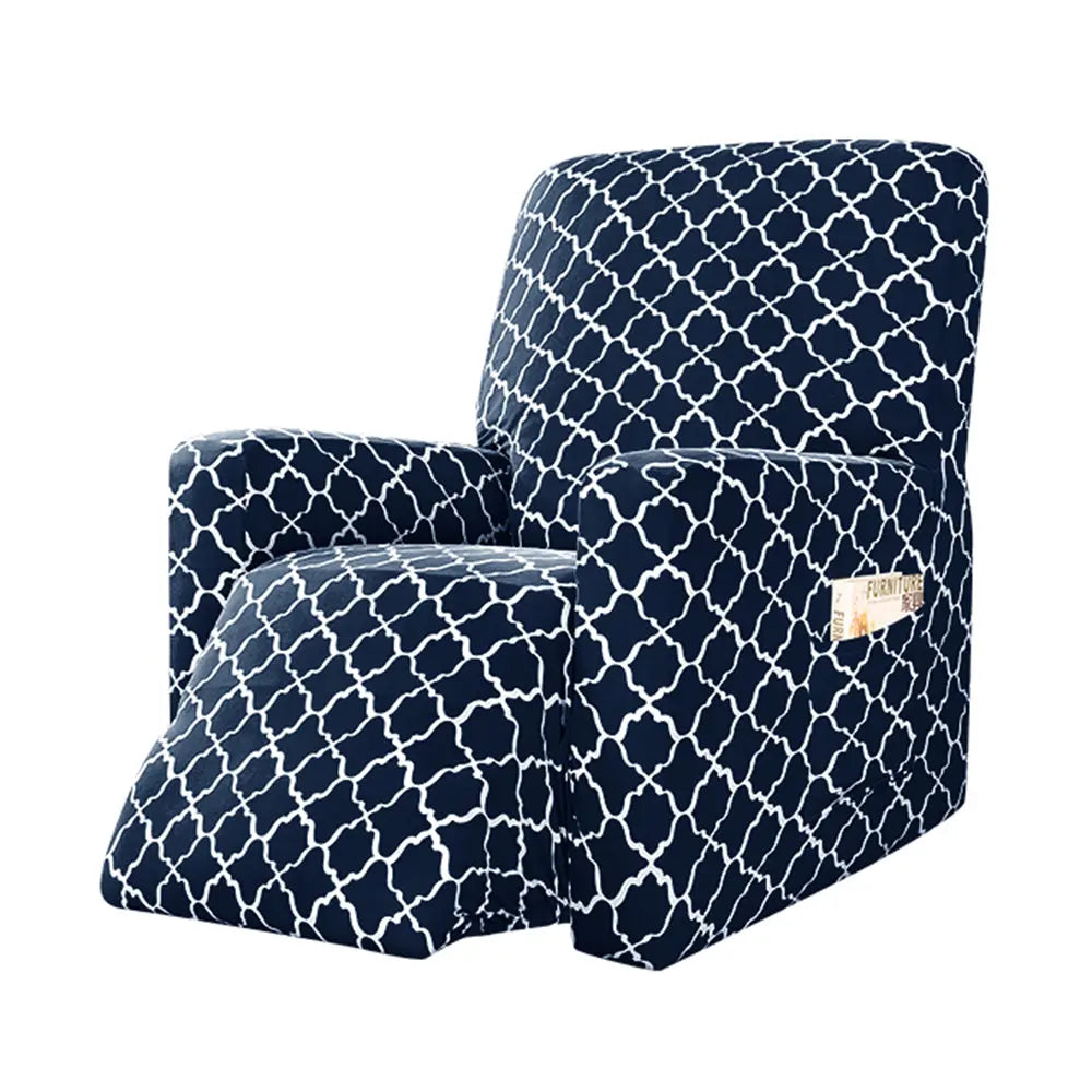 4 Pieces Recliner Sofa Cover Strethy Soft Fitted Recliner Protector Top Level Crfatop %sku%