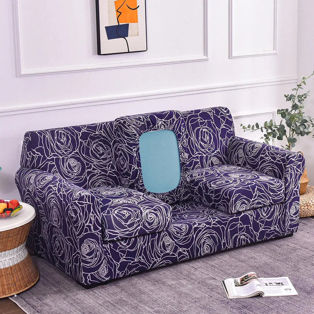 Christmas online couch slipcovers