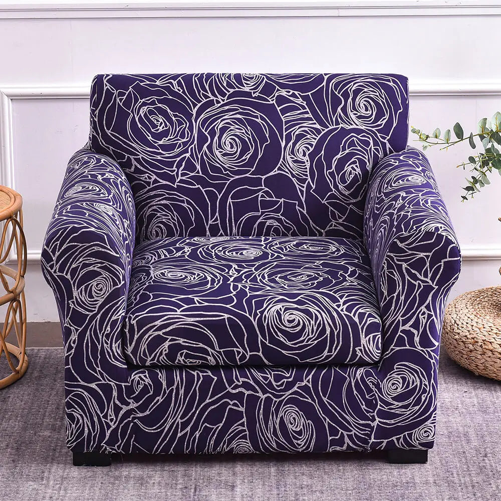 Christmas Couch Cover Box Cushion Armchair Slipcover Crfatop %sku%