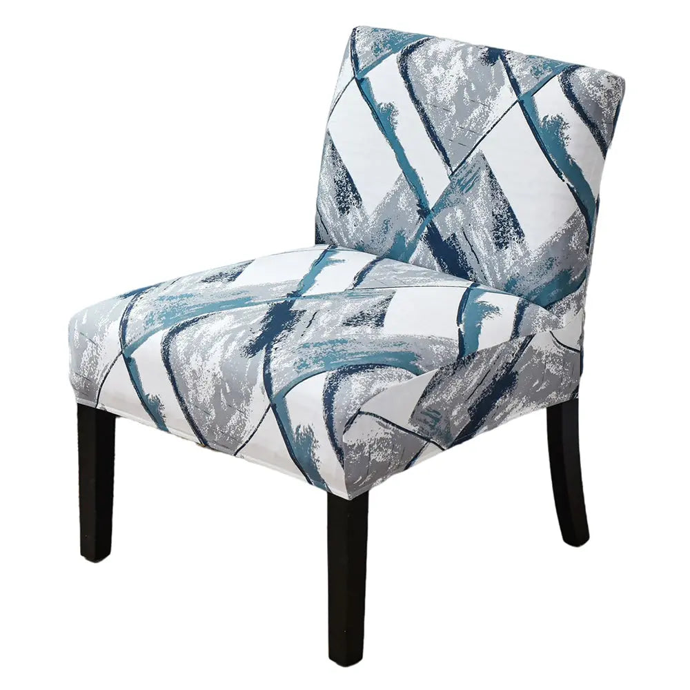 Accent Armless Chair Cover Slipcover Nordic Stretch Chair Covers Elastic Couch Protector Cover Crfatop %sku%