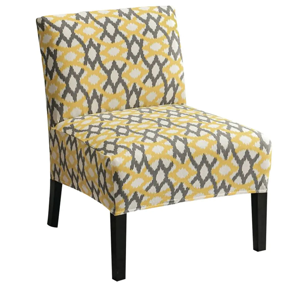 Armless Accent Chair Slipcover Removable Armless Chair Covers for Living Dining Room Hotel Crfatop %sku%