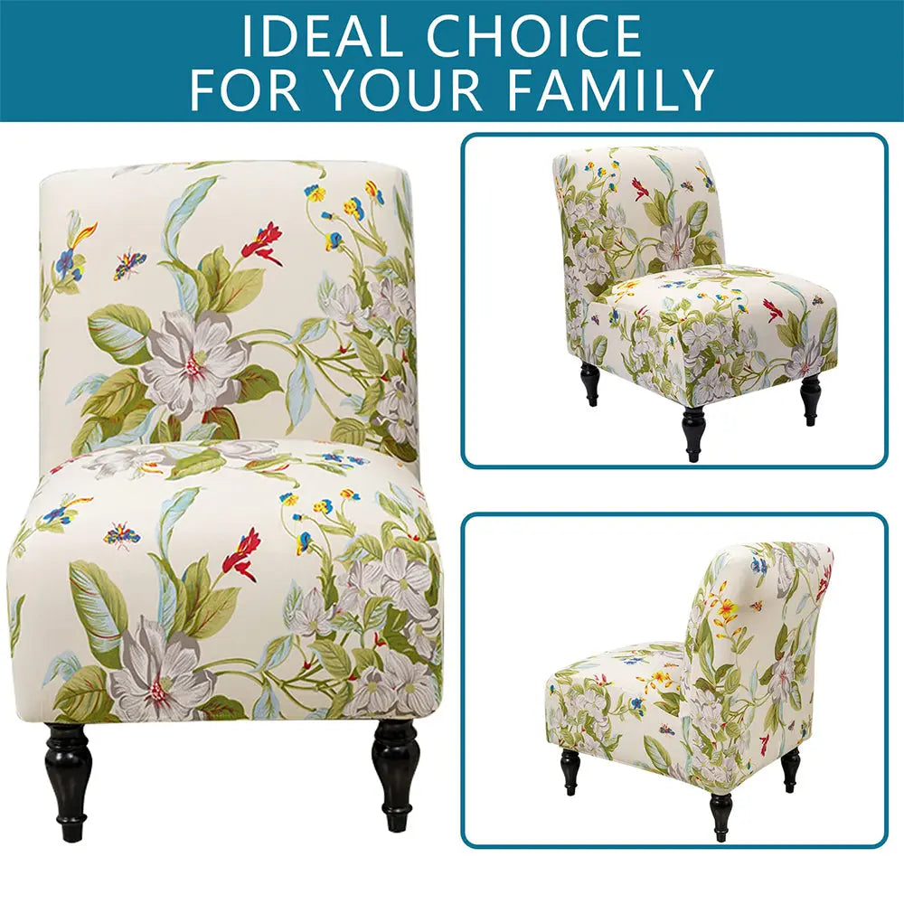 Armless Chair Slipcover Removable Armless Accent Chair Covers Washable Chair Slipcovers Crfatop %sku%