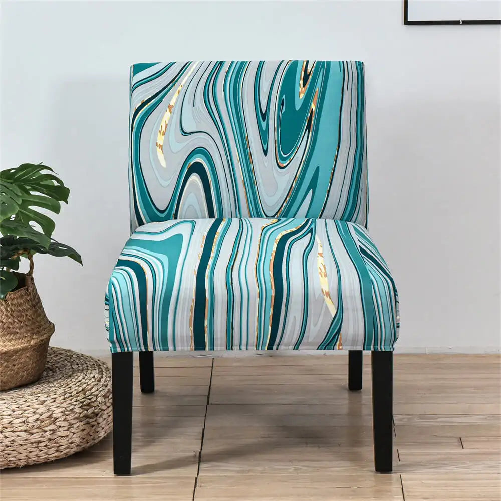 Armless Chair Slipcover Stretch Accent Chair Cover Crfatop %sku%