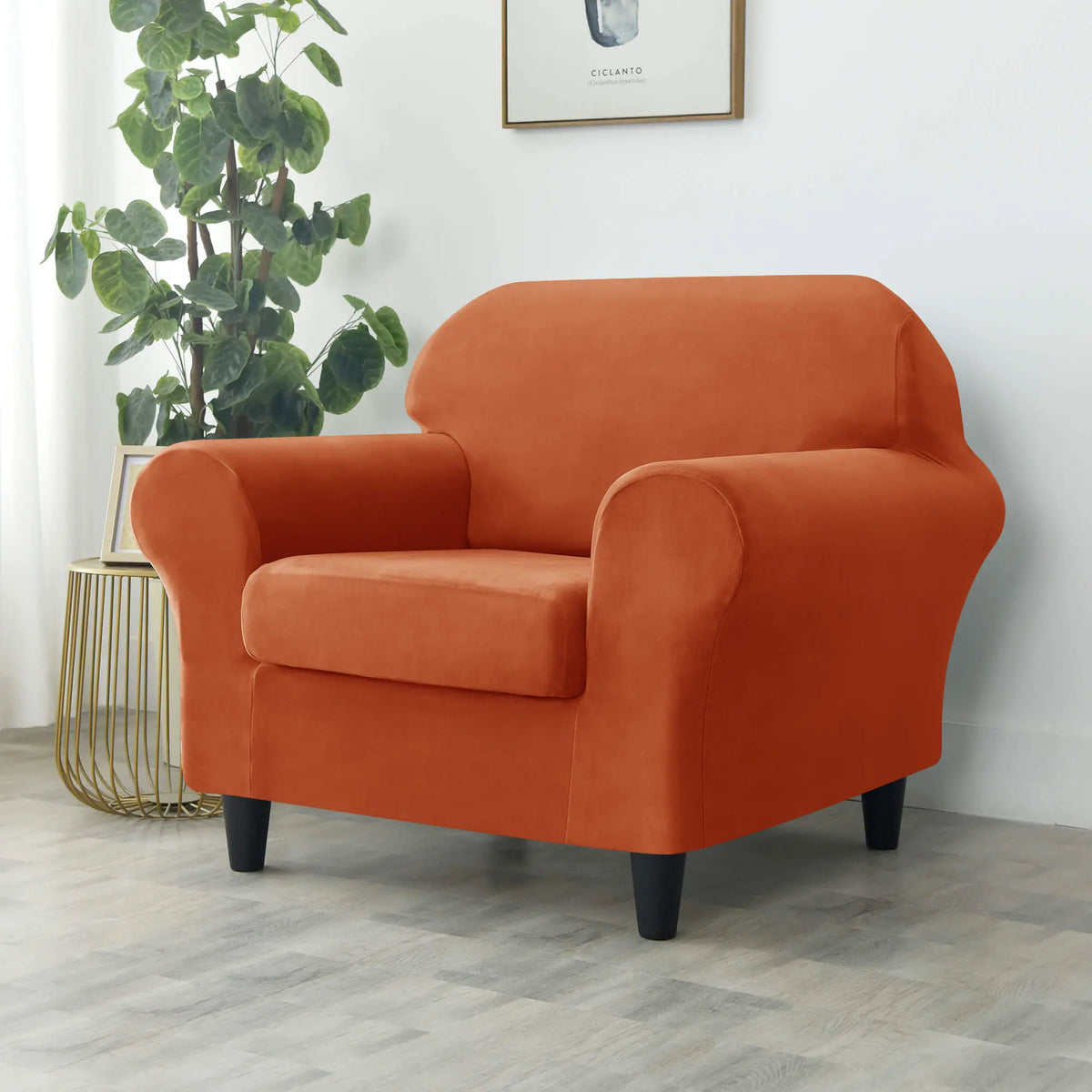 Candy Color Armchair Sofa Couch Slipcovers Crfatop %sku%