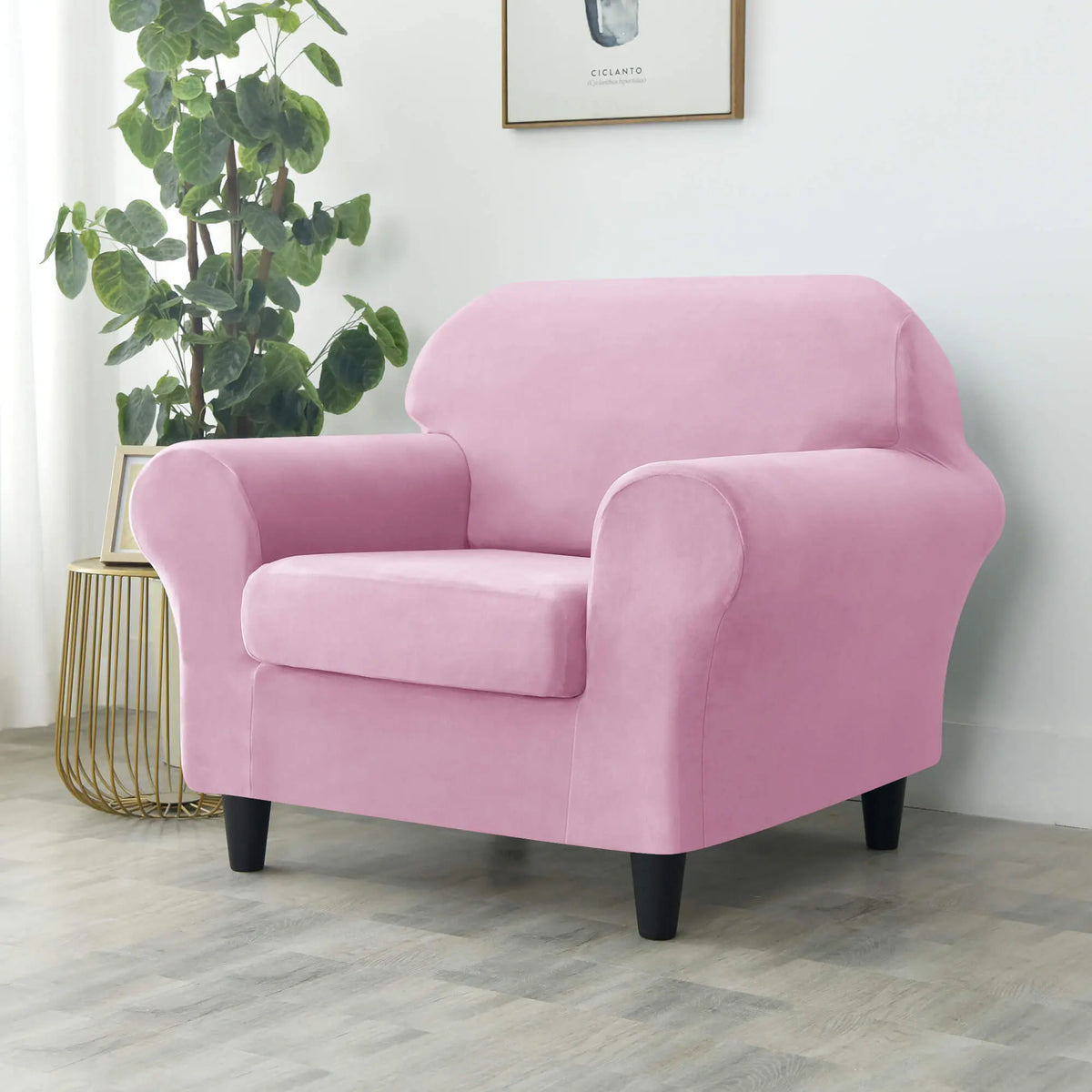 Candy Color Armchair Sofa Couch Slipcovers Crfatop %sku%