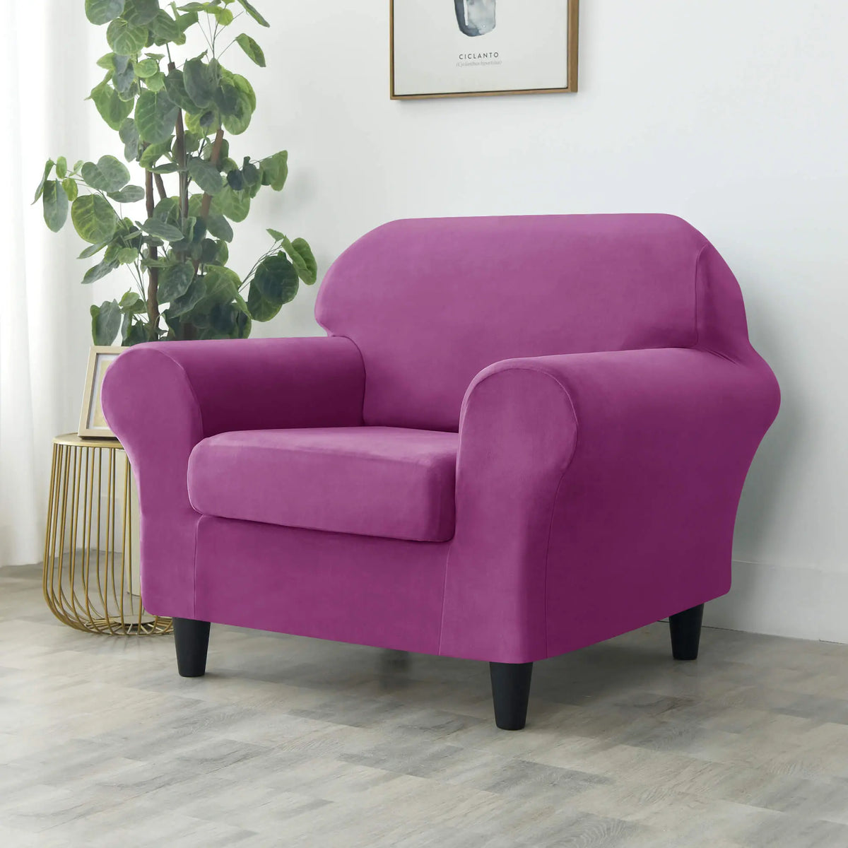 Candy Color Armchair Sofa Couch Slipcovers Crfatop %sku%